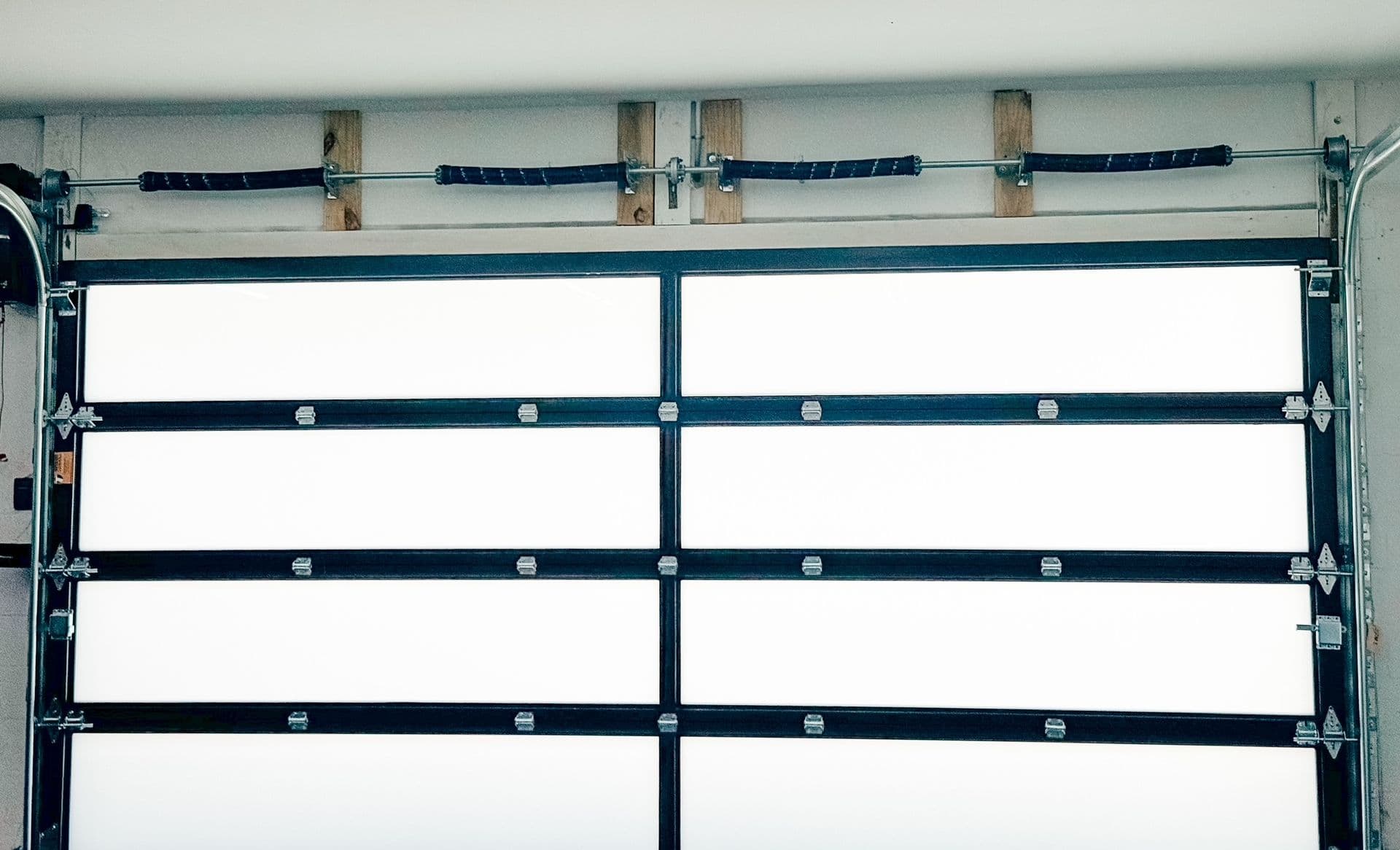 Garage Door with Springs